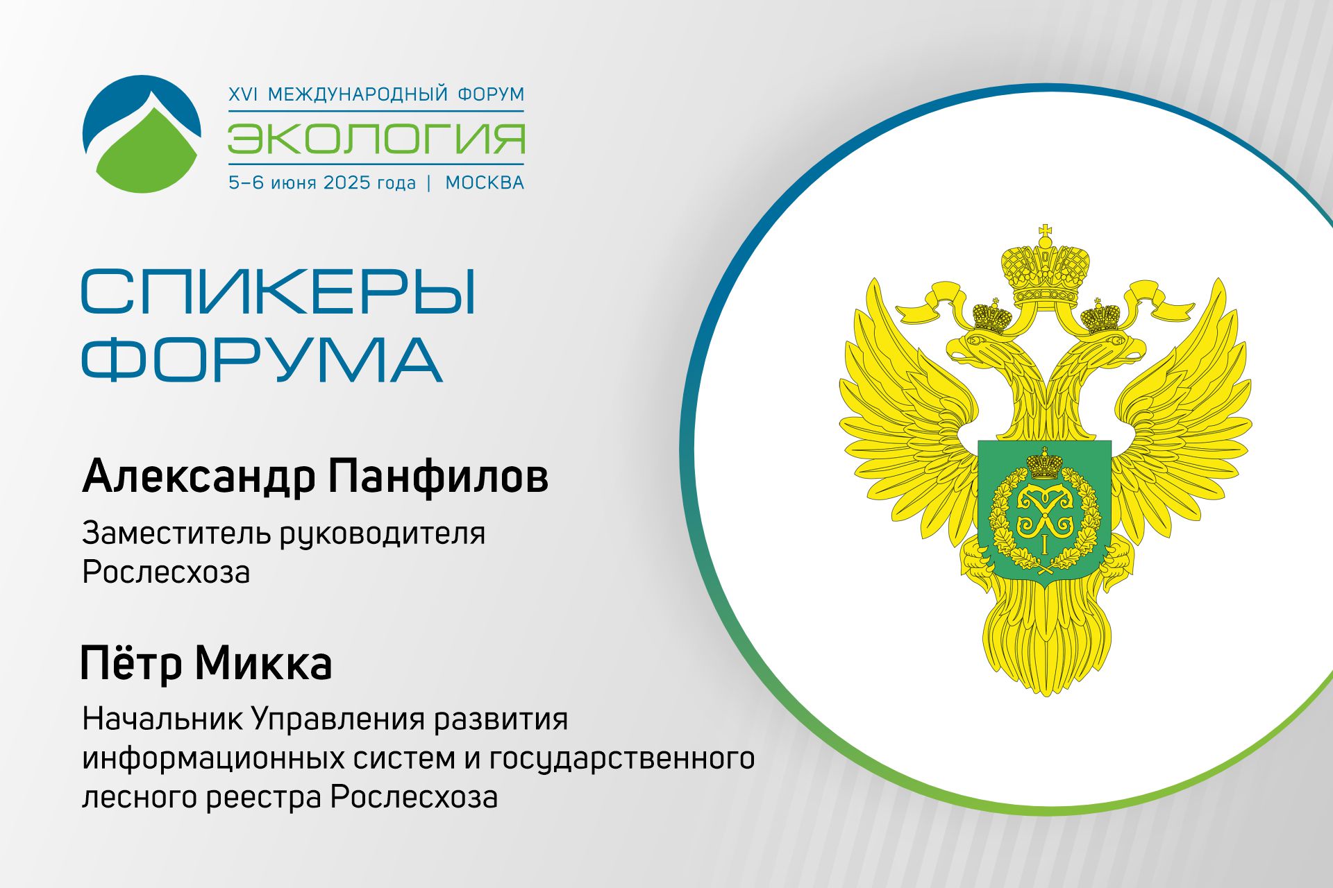 Представители Рослесхоза расскажут на форуме о том, как реализуется федпроект «Сохранение лесов»