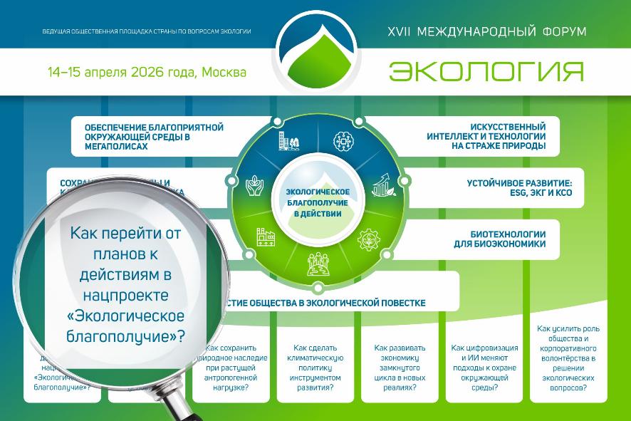Как перейти от планов к действиям? Первый акцент деловой программы форума «Экология»